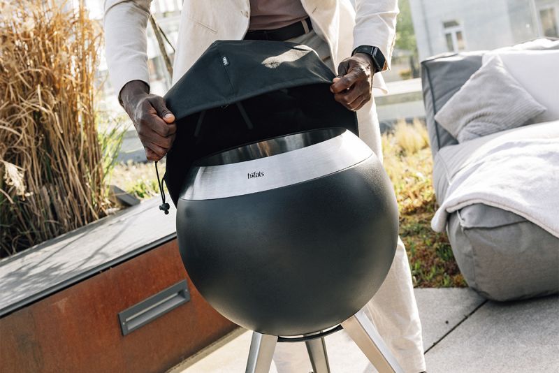 Höfats MOON 45 Abdeckhaube schwarz, Detailansicht 3