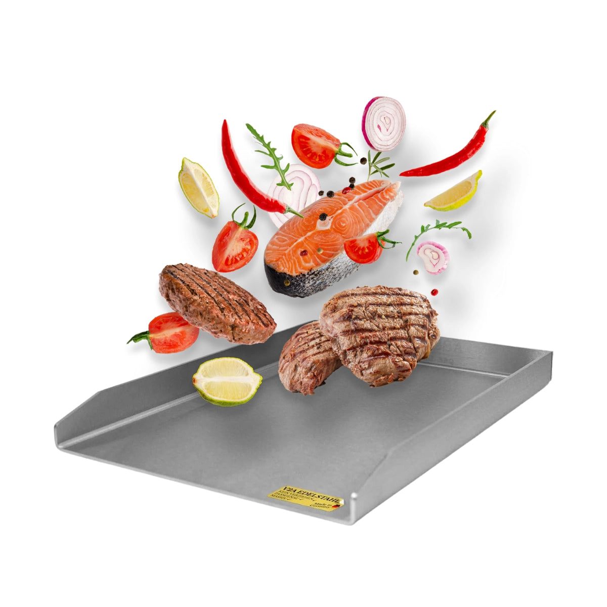 Babossa Plancha für Rösle Blazeflame| 33 x47, 6 cm, Grillzubehör, Detailansicht 6