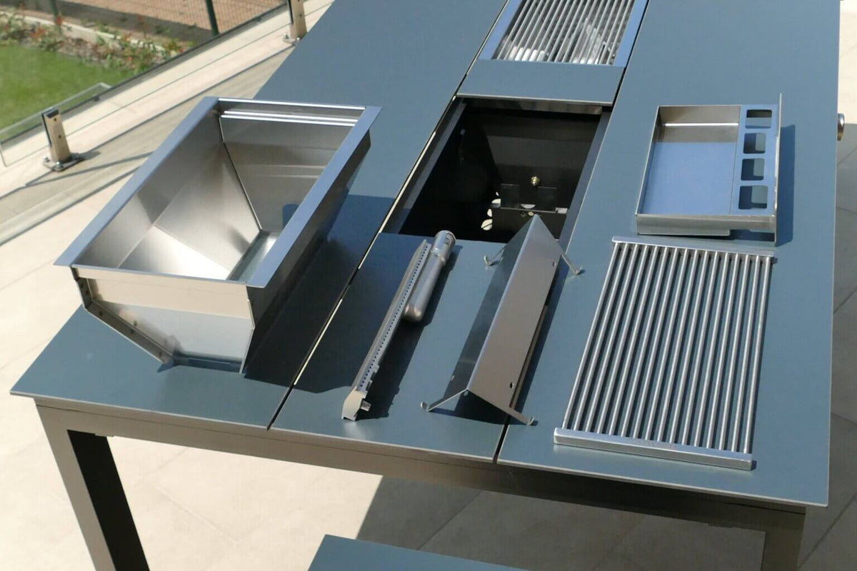 Festavolo Grilltisch Detail 3