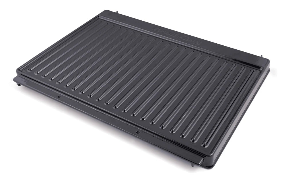Broil King Grillplatte Gusseisen Plancha für Monarch Royal, Grilzubehör, Detailansicht 1