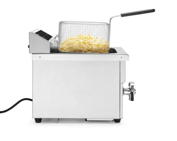 Hendi Induktionsfritteuse 8 L 3500W Profi Line, Küchengeräte, Detailansicht 3
