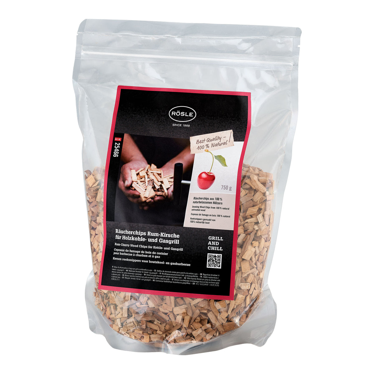 Rösle Räucherchips Rum-Kirsche 750g