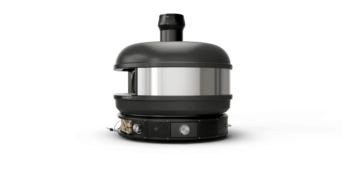 Gozney Dome Dual Fuel Off Black, Pizzaofen, Detailansicht 2