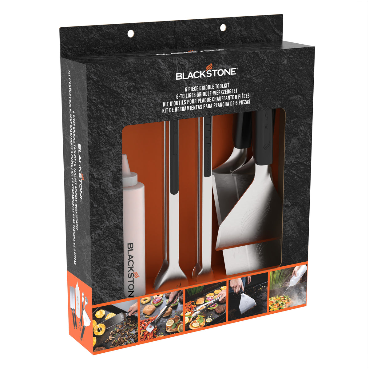 Blackstone Griddle Deluxe Pro Toolkit – 6 teilig, Grillzubehör, Detailansicht 1