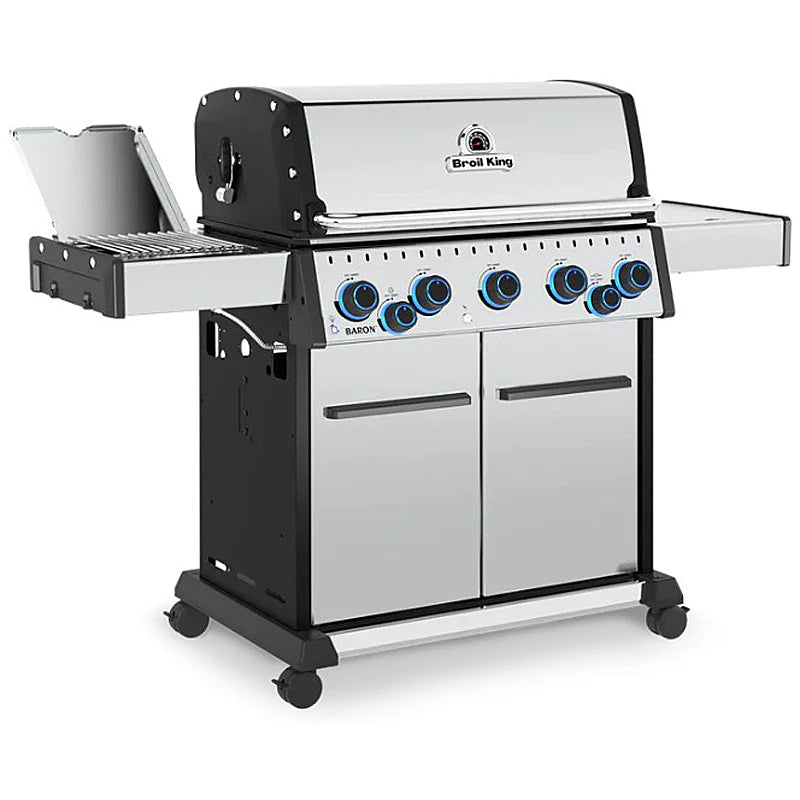 Broil King Baron S 590 IRX| Neustes Modell, Grillrost aus Gusseisen, für 1 - 16 Personen, Detailansicht 3