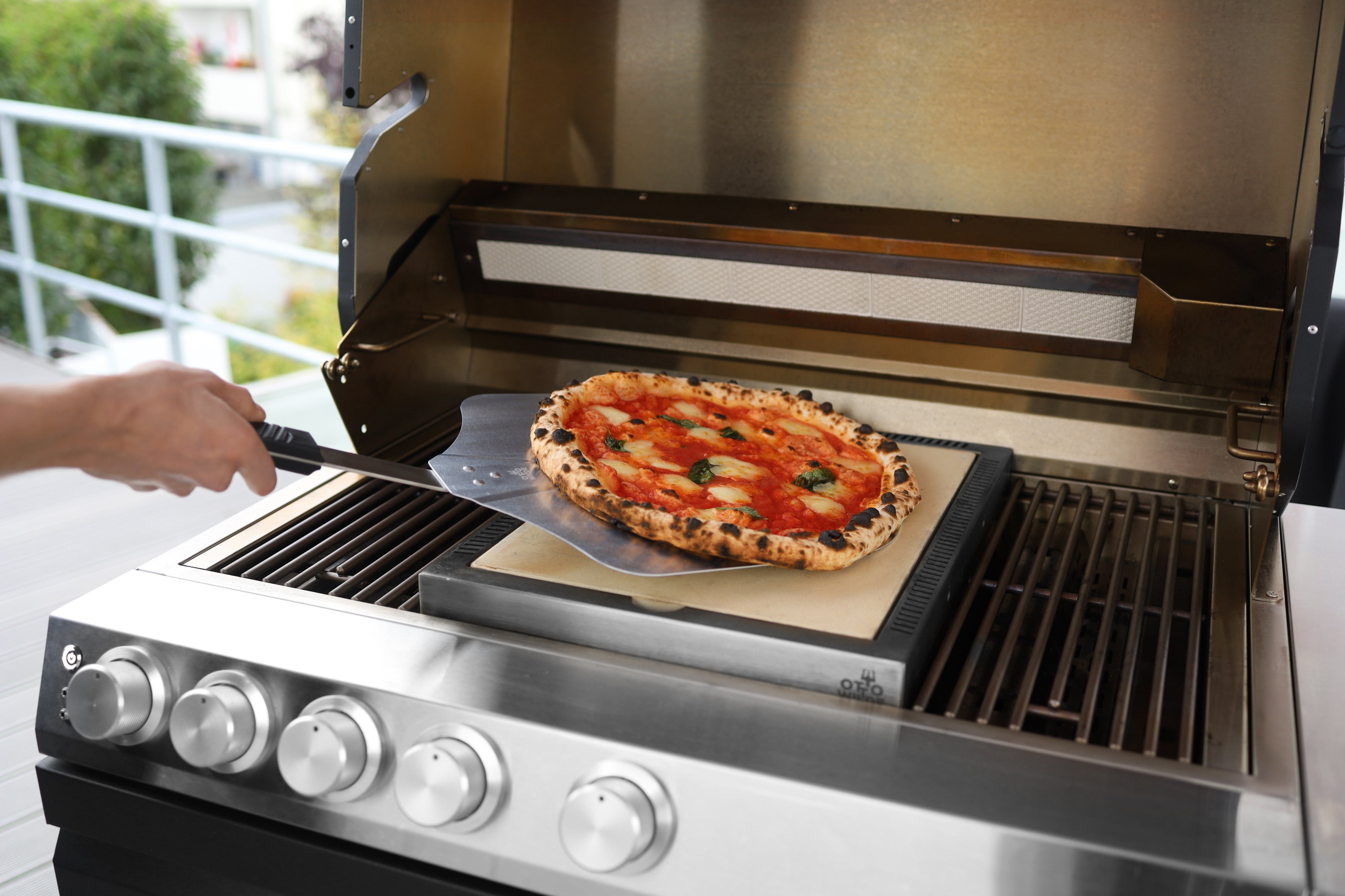 Otto Wilde Pizzaschaufel, Metall, Detailansicht 5