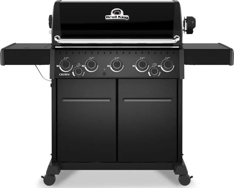 Broil King Crown 590 Shadow - Neuestes Model, Grillrost aus Gusseisen, für 1 - 20 Personen