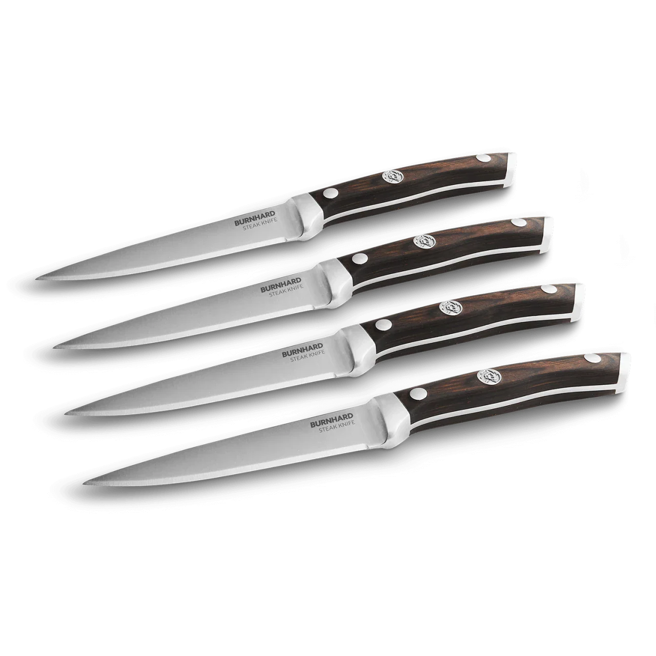 Burnhard Steakmesser-Set 4-tlg. & Einstich-Thermometer, klappbar, Grillzubehör, Detailansicht 1