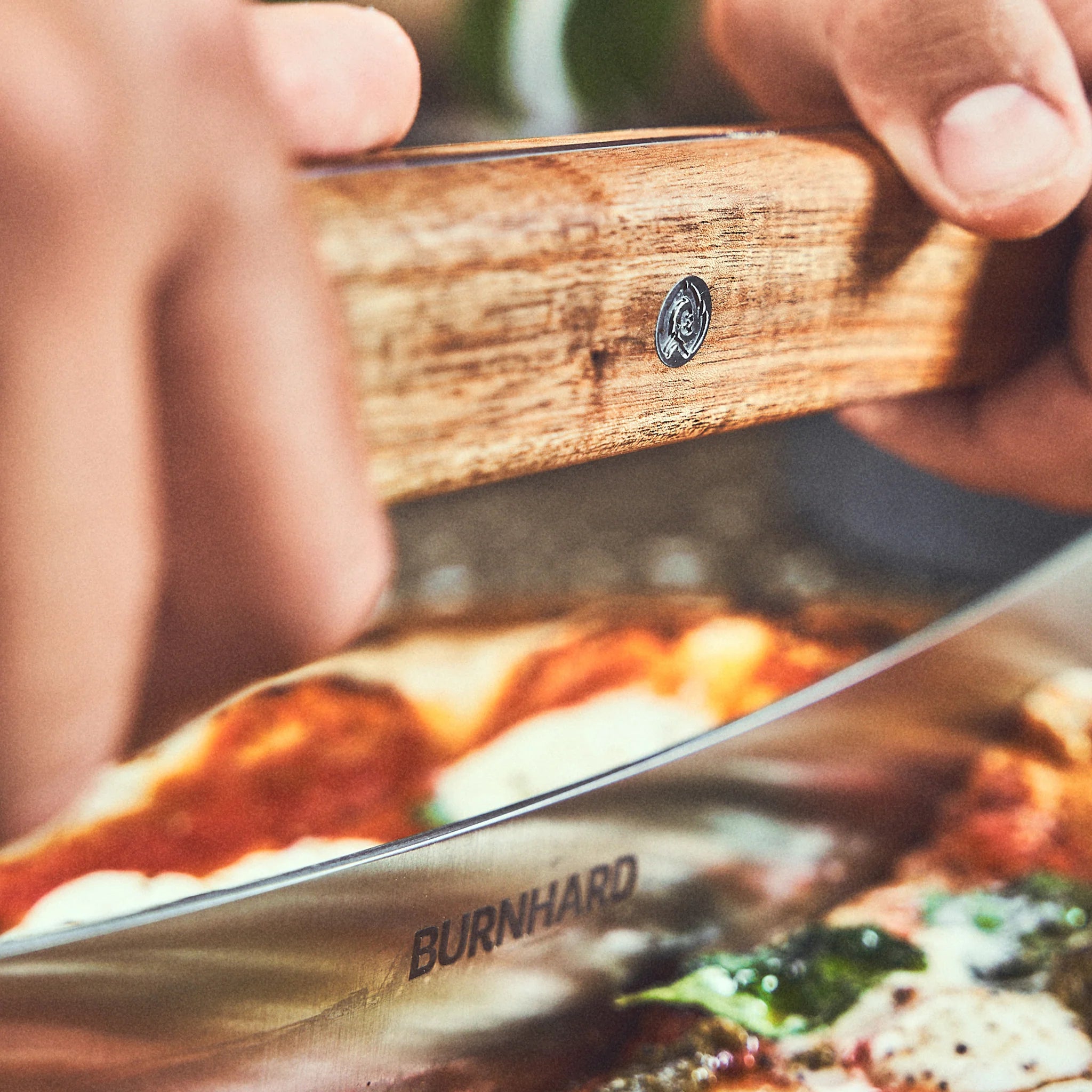 Burnhard Pizza-Wiegemesser, Grillzubehör, Detailansicht 4
