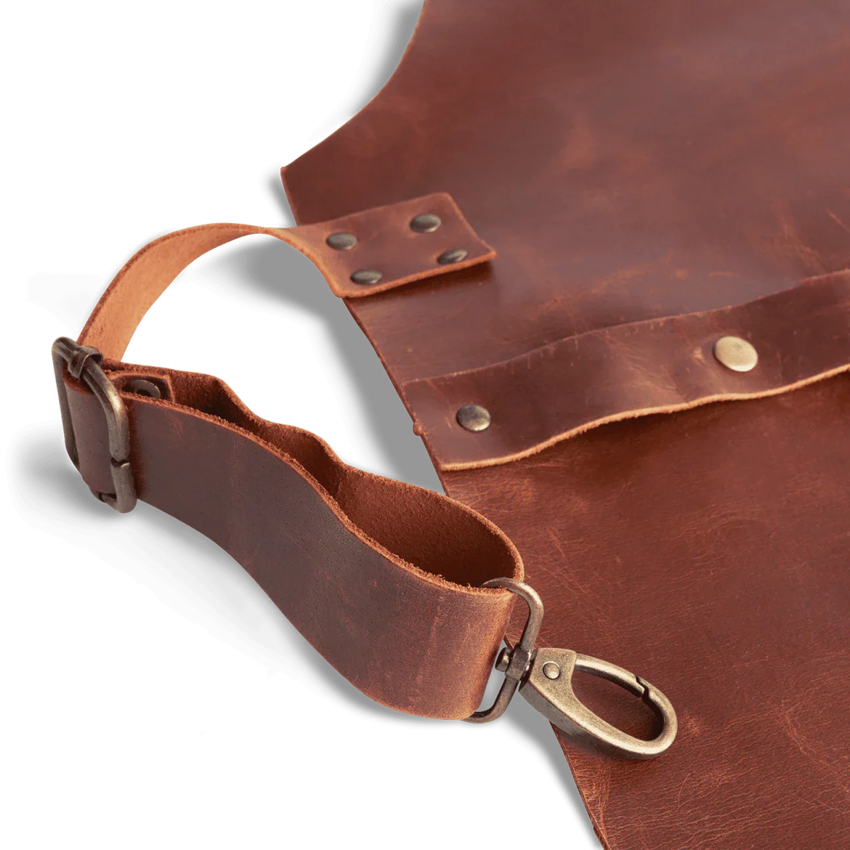 Burnhard Grillschürze Leder, Grillzubehör, Detailansicht 5