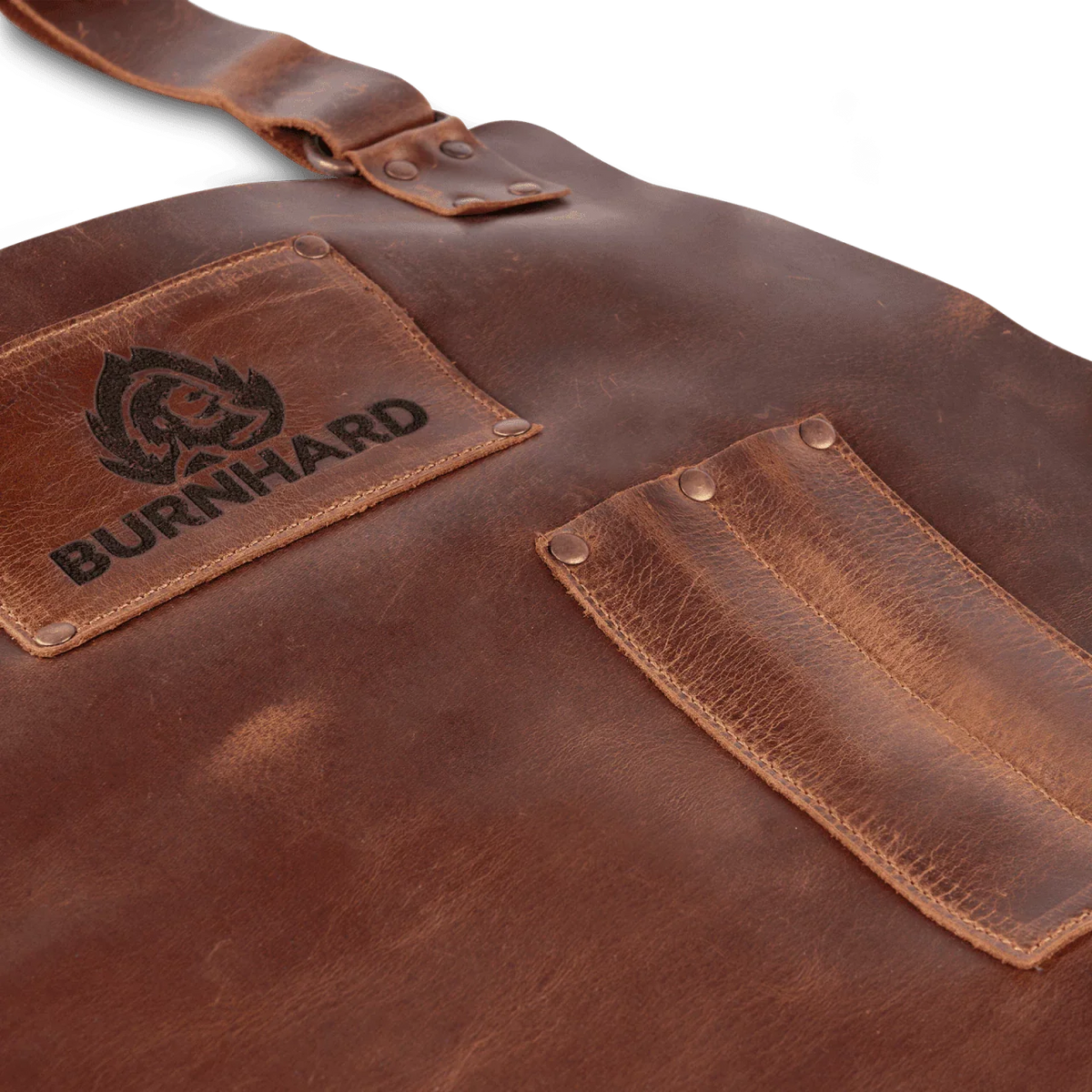 Burnhard Grillschürze Leder, Grillzubehör, Detailansicht 6
