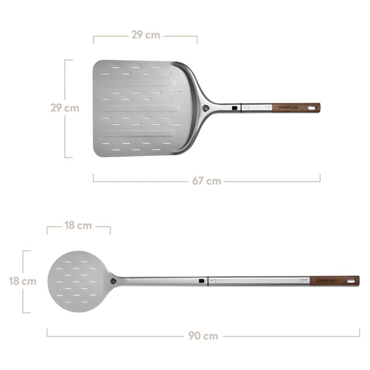Burnhard Pizza-Set 2-tlg., Grillzubehör, Detailansicht 1