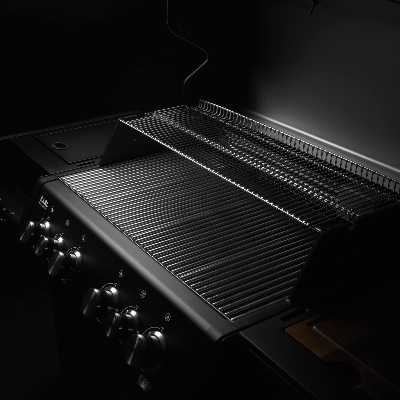 Burnhard Grillroste Edelstahl Big Earl 4-Brenner, Grillzubehör, Detailansicht 3