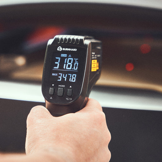 Burnhard Infrarotthermometer, Detailansicht 2