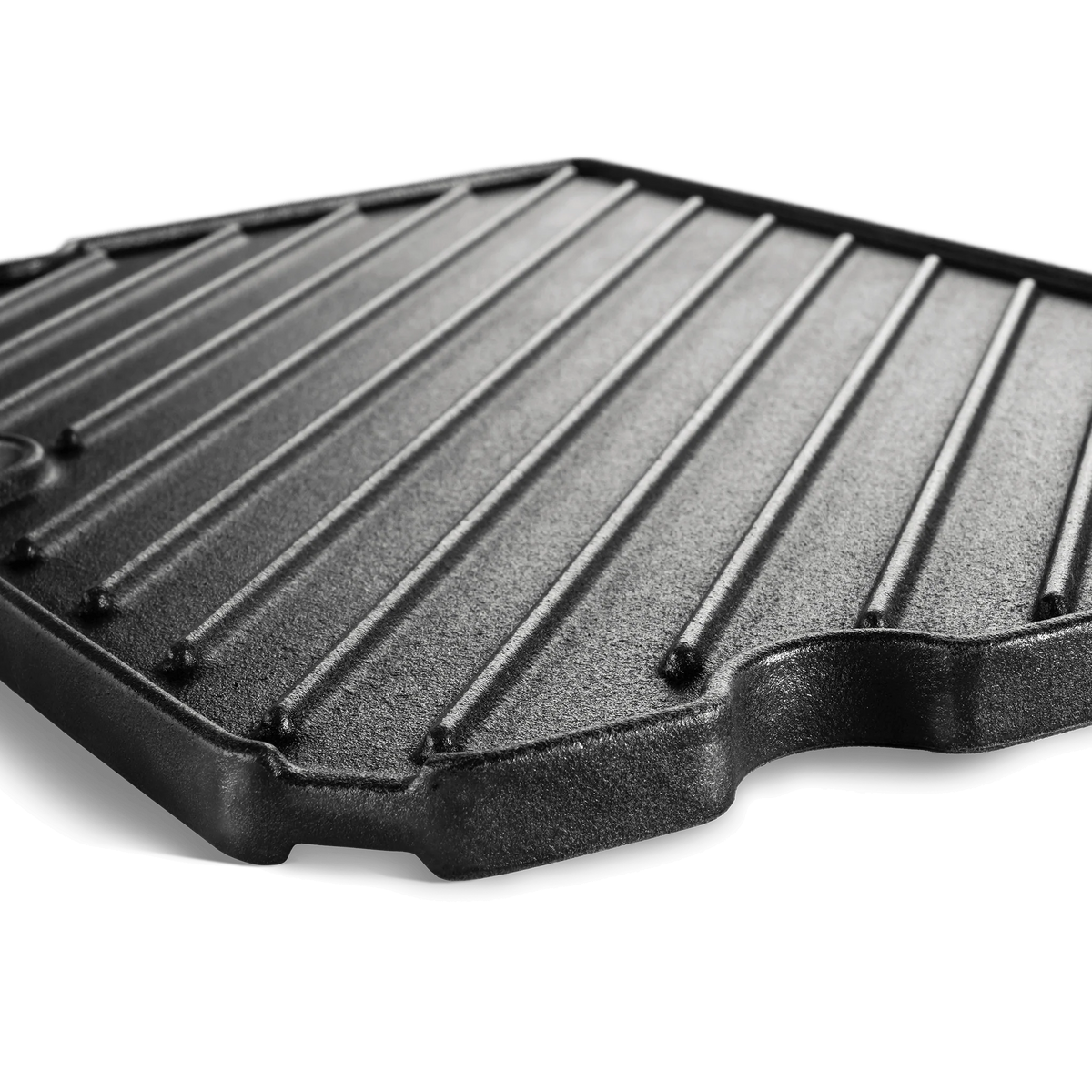 Burnhard Grillplatte Gusseisen beidseitig WAYNE Jr. 1-Brenner| 21.5 cm x 32 cm x 0.7 cm, Grillzubehör