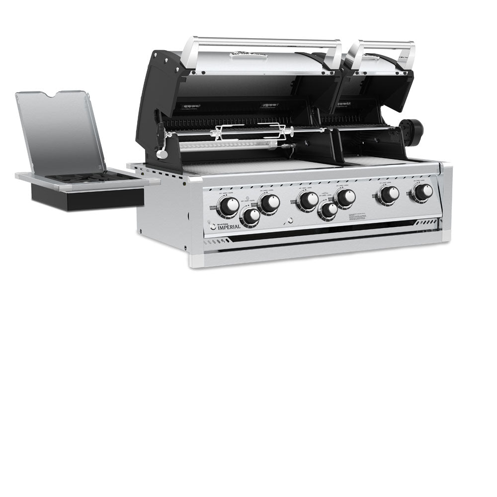 Broil King Imperial S 690 Built-, inkl. Drehspieß, Grillrost aus Edelstahlguss, für 1 - 24 Personen