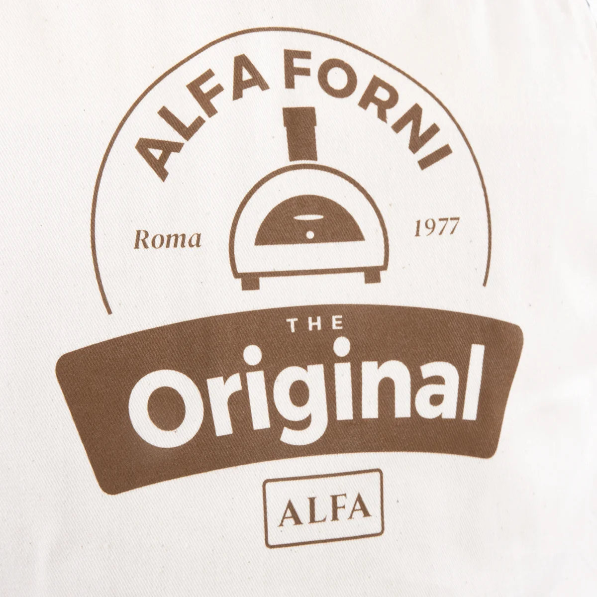 Alfa Forni Kochschürze "original", Alfa Original Apron, Beige, Detailansicht 2
