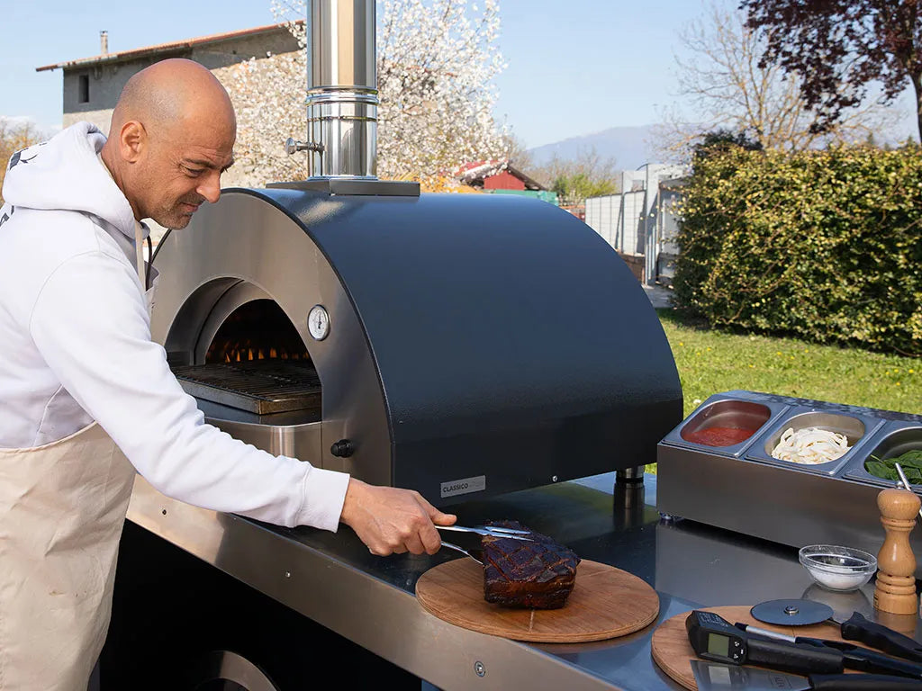 Alfa Forni Low & Slow Kit, 3Pizze Moderno, Detailansicht 3