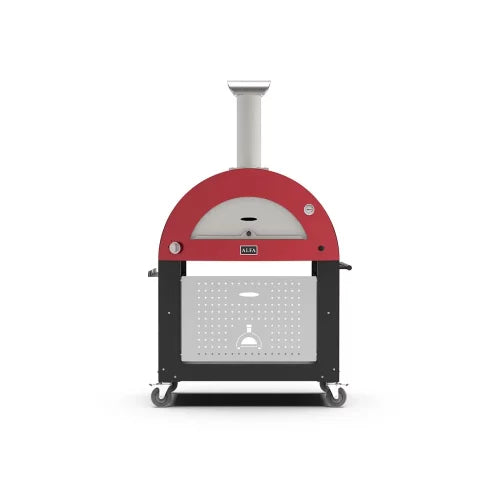 Alfa Forni Moderno, Unterbau 3 Pizze, Schwarz, Grillzubehör, Detailansicht 2