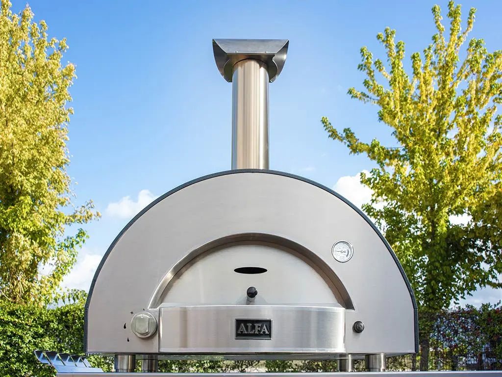 Alfa Forni Classico 2 Pizze, Gas/ Hybrid, Grau, Pizzaofen, Detailansicht 4