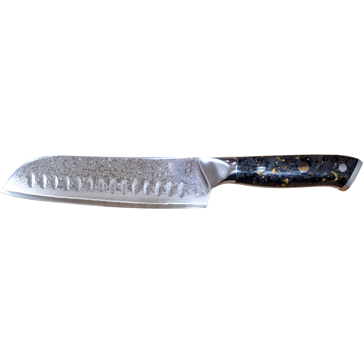 BABOSSA "Aurum Noir" Santoku, Messer