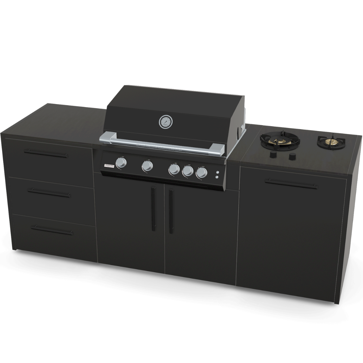 Brabura The Urban TWO All Black