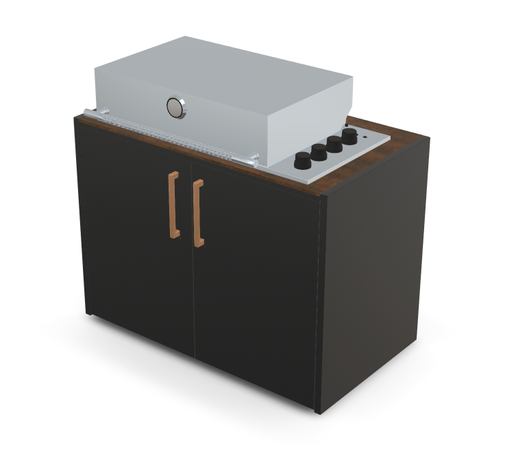 Brabura Box-Q 4-Brenner Edelstahl, Grills, Detailansicht 37