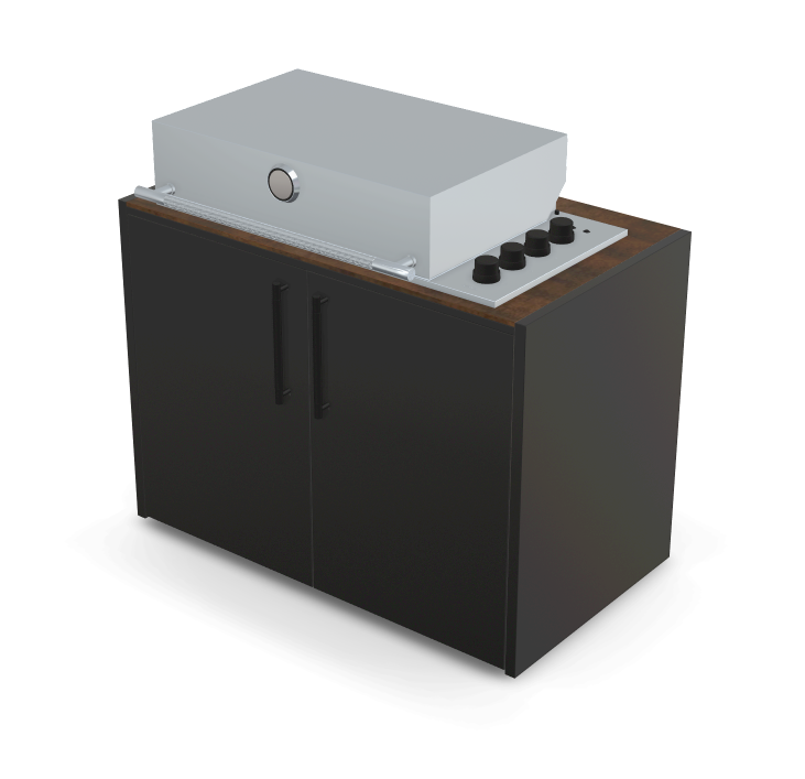Brabura Box-Q 4-Brenner Edelstahl, Grills, Detailansicht 38