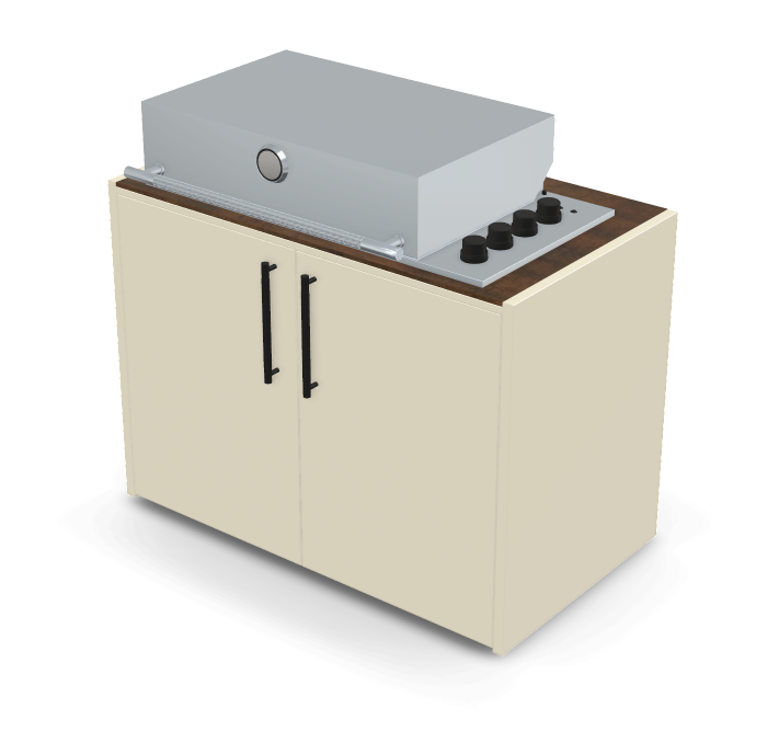 Brabura Box-Q 4-Brenner Edelstahl, Grills, Detailansicht 41