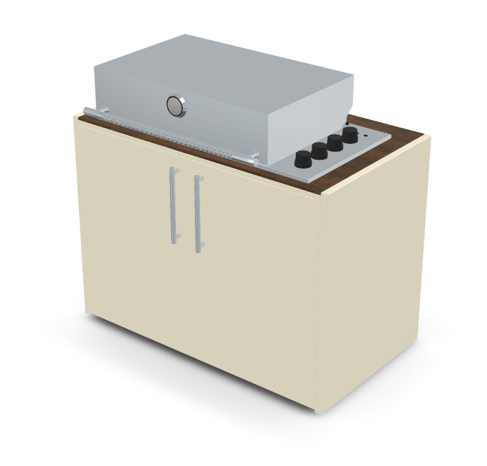 Brabura Box-Q 4-Brenner Edelstahl, Grills, Detailansicht 42