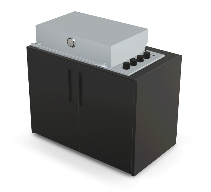 Brabura Box-Q 4-Brenner Edelstahl, Grills, Detailansicht 13