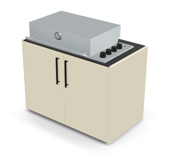 Brabura Box-Q 4-Brenner Edelstahl, Grills, Detailansicht 16