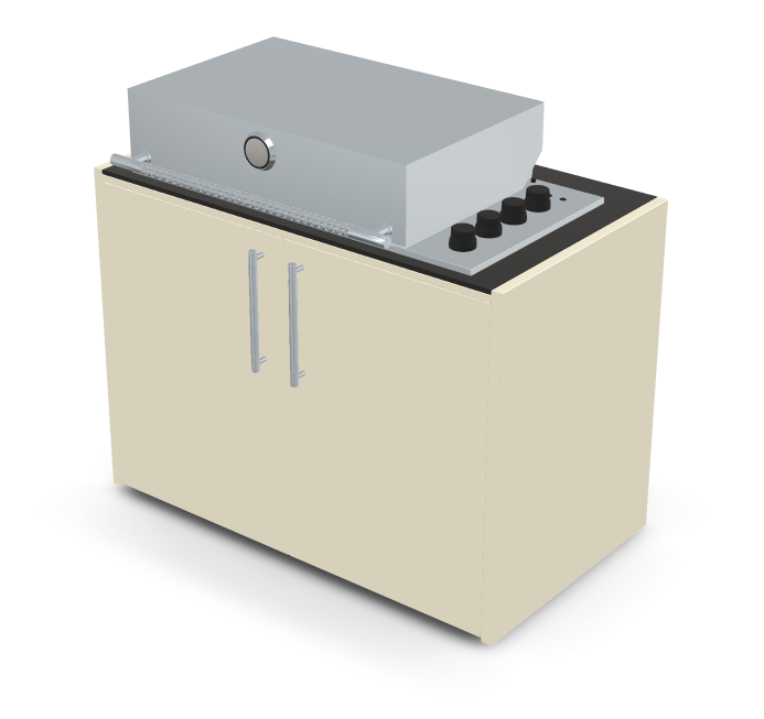 Brabura Box-Q 4-Brenner Edelstahl, Grills, Detailansicht 18