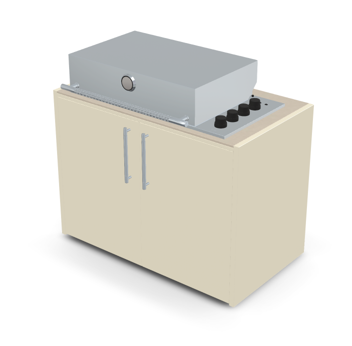 Brabura Box-Q 4-Brenner Edelstahl, Grills, Detailansicht 48