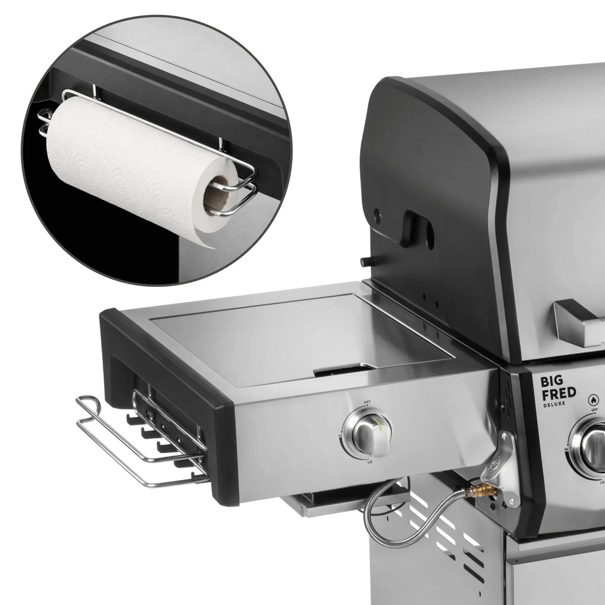 Burnhard Küchenrollenhalter FRED Series 4, Grillzubehör, Detailansicht 1