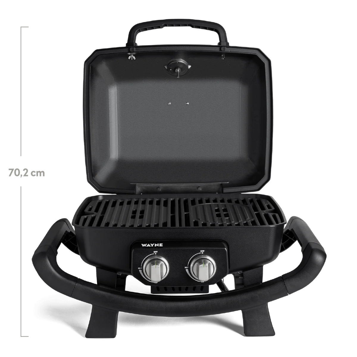 Burnhard WAYNE Balkongrill 2-Brenner, Detailansicht 1