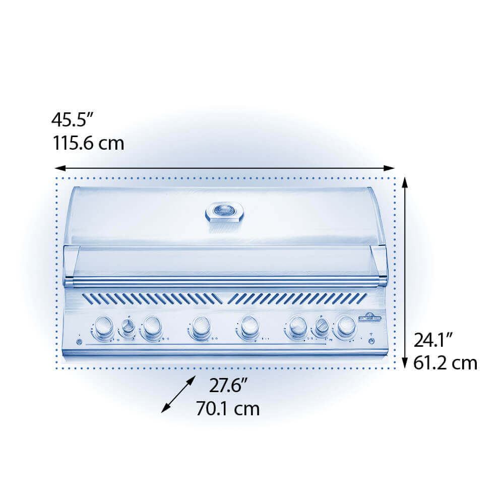 Napoleon 700er Serie 44", Built-In Gasgrill, Detailansicht 3