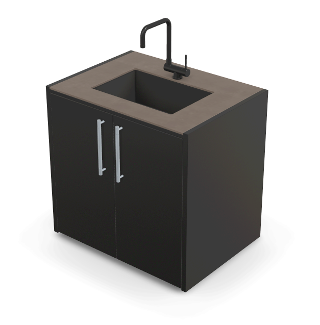 Brabura CT 90 Waschbeckenmodul, Detailansicht 32