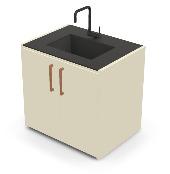 Brabura CT 90 Waschbeckenmodul, Detailansicht 3