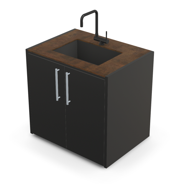 Brabura CT 90 Waschbeckenmodul, Detailansicht 38