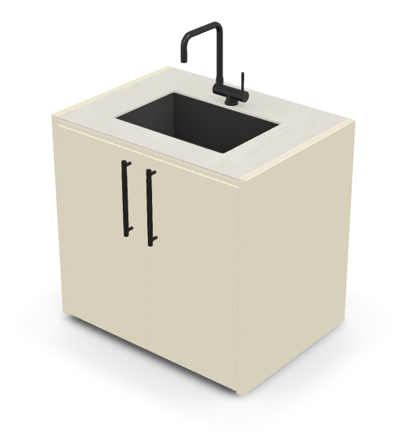 Brabura CT 90 Waschbeckenmodul, Detailansicht 10