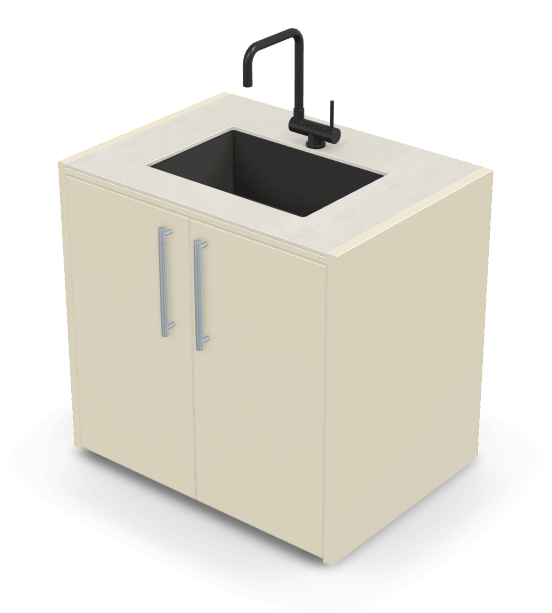 Brabura CT 90 Waschbeckenmodul, Detailansicht 11