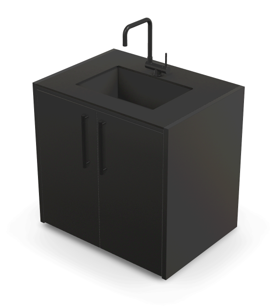Brabura CT 90 Waschbeckenmodul, Detailansicht 13