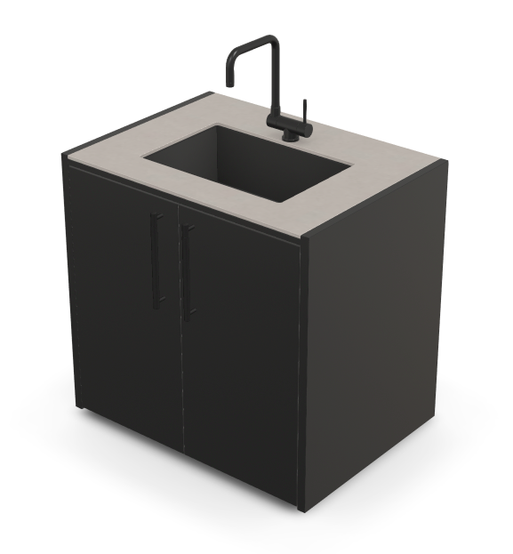 Brabura CT 90 Waschbeckenmodul, Detailansicht 25