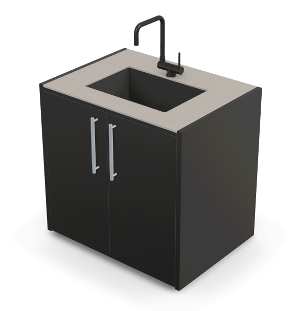 Brabura CT 90 Waschbeckenmodul, Detailansicht 26