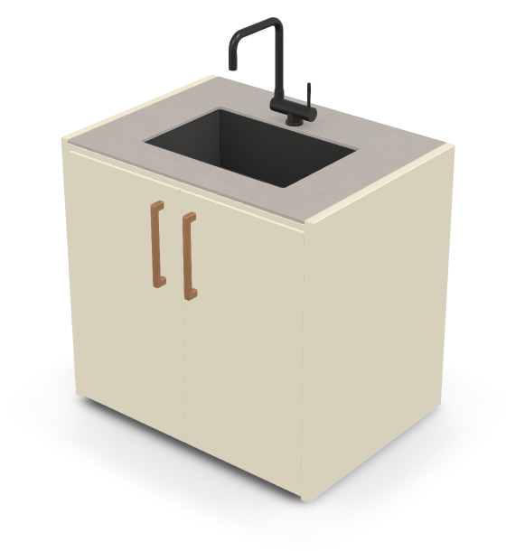 Brabura CT 90 Waschbeckenmodul, Detailansicht 27
