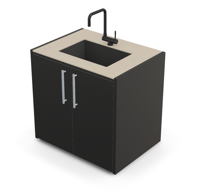 Brabura CT 90 Waschbeckenmodul, Detailansicht 44