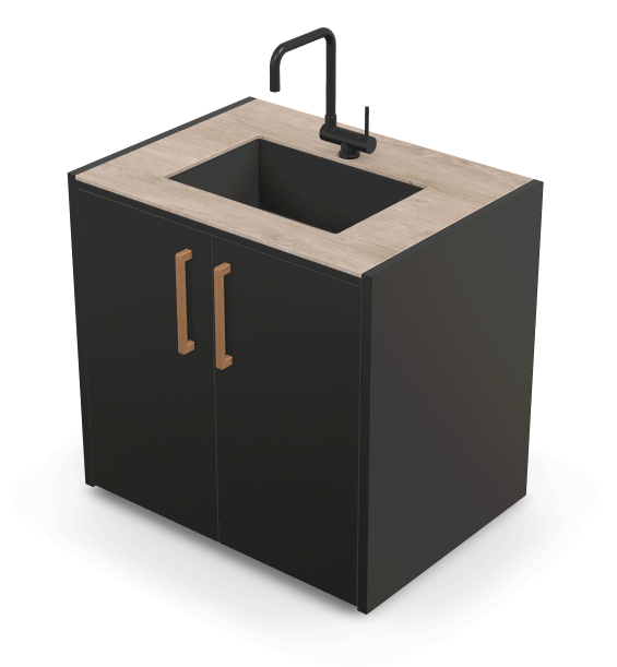 Brabura CT 90 Waschbeckenmodul, Detailansicht 18
