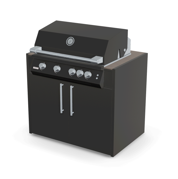 Brabura Fusion 400 RM Modul| Neustes Edelstahlmodell, Grillrost aus Edelstahl, für 1 - 15 Personen, Detailansicht 32