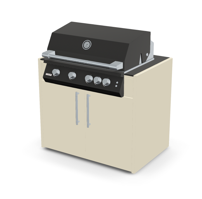 Brabura Fusion 400 RM Modul| Neustes Edelstahlmodell, Grillrost aus Edelstahl, für 1 - 15 Personen, Detailansicht 17